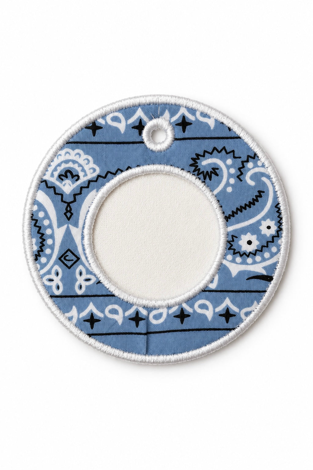 Self Finishing Needlepoint Bag Tag