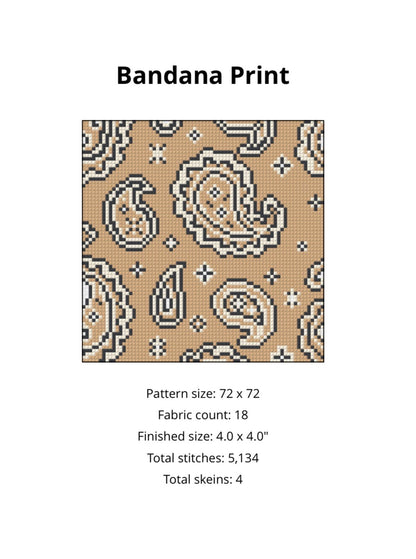 Cool Girl: Needlepoint Stitch Chart Bundle
